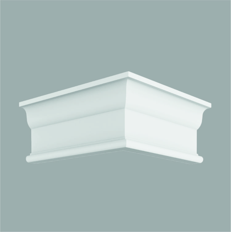 Карниз с уклоном / капельником К-046-2