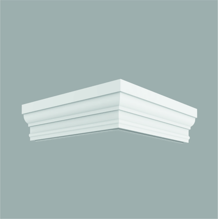 Карниз c уклоном / капельником ПК-01